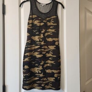 Camo Bodycon Dress